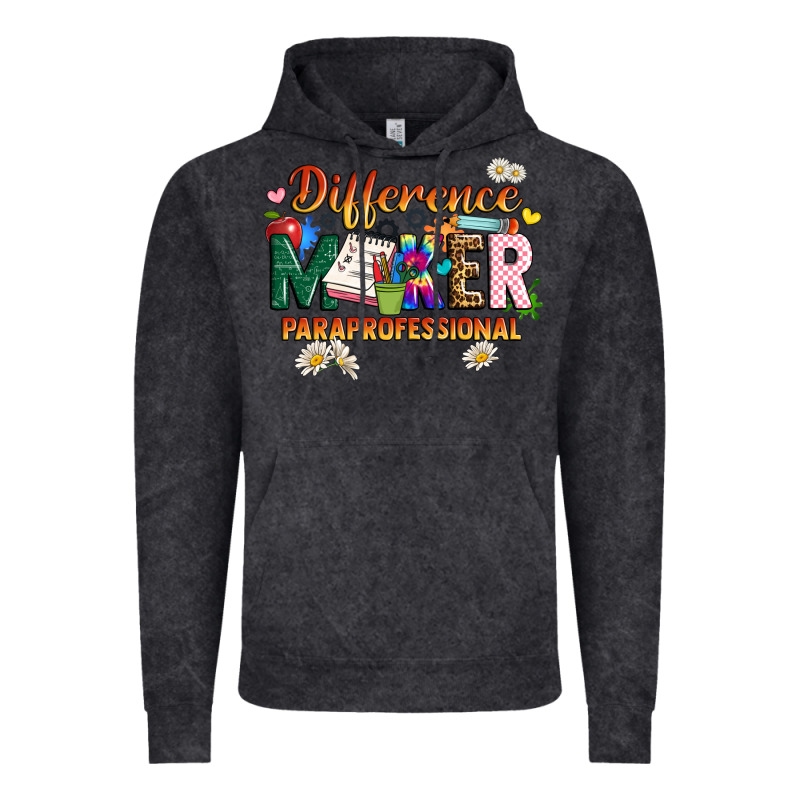 Difference Maker Paraprofessional Vintage Hoodie by JahusDesignShop | Teevron
