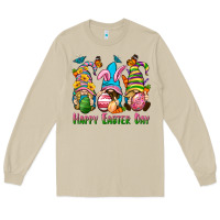 Mushroom Happy Easter Day gnomies Long Sleeve Tee - Neo Western