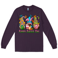 Plum Happy Easter Day gnomies Long Sleeve Tee - Neo Western