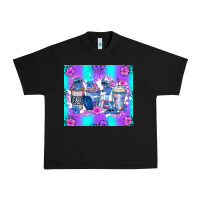 Black stitch coffee cups Urban Heavy Tee - Zillion Design Studio