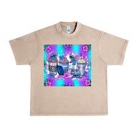 French Oak stitch coffee cups Urban Heavy Tee - Zillion Design Studio