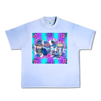 Grape Ice stitch coffee cups Urban Heavy Tee - Zillion Design Studio