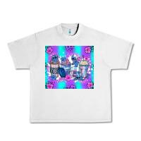 Lunar Rock stitch coffee cups Urban Heavy Tee - Zillion Design Studio