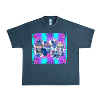 Stitch Coffee Cups Urban Heavy Tee | Teevron