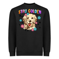 Black stay golden Heavyweight Sweatshirt - MaliasSmallBusiness