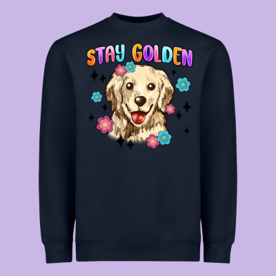 Heavyweight Sweatshirt stay golden