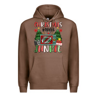 Chestnut Christmas movie junkie Premium Hoodie - MaliasSmallBusiness