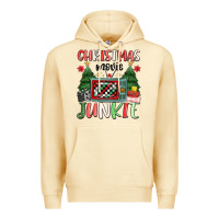 Pina Colada Christmas movie junkie Premium Hoodie - MaliasSmallBusiness