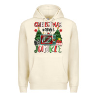 Sandshell Christmas movie junkie Premium Hoodie - MaliasSmallBusiness