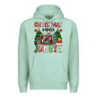 Seafoam Christmas movie junkie Premium Hoodie - MaliasSmallBusiness