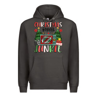 Smoke Christmas movie junkie Premium Hoodie - MaliasSmallBusiness