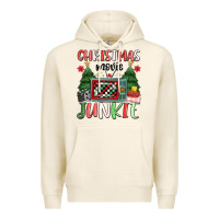 Tofu Christmas movie junkie Premium Hoodie - MaliasSmallBusiness