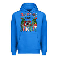 True Royal Christmas movie junkie Premium Hoodie - MaliasSmallBusiness