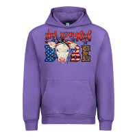 Tulip Western Star Spangled Baby Cow Urban Hoodie - LillyAllenDesigns