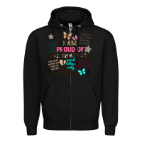 Black i am proud of all that i am Zipper Hoodie - Artiststas