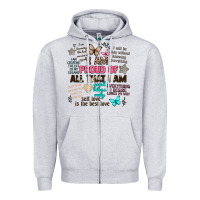 I Am Proud Of All That I Am Zipper Hoodie | Teevron