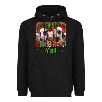 Black it's christmas y'all heifers Heavyweight Hoodie - Jasminsmagicworld