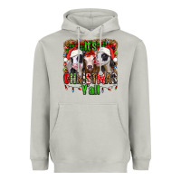 Moon Dust it's christmas y'all heifers Heavyweight Hoodie - Jasminsmagicworld