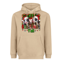 Mushroom it's christmas y'all heifers Heavyweight Hoodie - Jasminsmagicworld