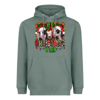 Sage it's christmas y'all heifers Heavyweight Hoodie - Jasminsmagicworld
