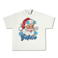 Pistachio santa blue believe Urban Heavy Tee - RanaPortraitStore