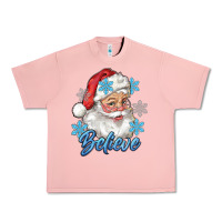 Salmon santa blue believe Urban Heavy Tee - RanaPortraitStore