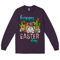 Plum Happy Easter Day Rodeo Long Sleeve Tee - Neo Western