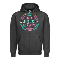 Charcoal Heather i'm a jesus lovin' Zipper Hoodie - Artiststas