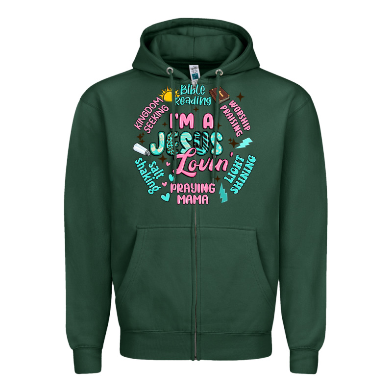 I'm A Jesus Lovin' Zipper Hoodie by Artiststas | Teevron