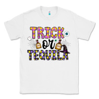 White Tequila Classic Tee - CowhideDigitalArt
