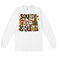 White squish squad Long Sleeve Tee - AdoDesignShop