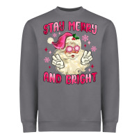 Storm stay merry and bright Heavyweight Sweatshirt - MaliasSmallBusiness