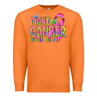 Carrot fight cancer in all colors Premium Sweatshirt - NancyCooperArtShop