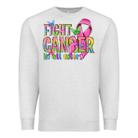 Oatmeal Heather fight cancer in all colors Premium Sweatshirt - NancyCooperArtShop