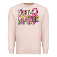 Pale Pink fight cancer in all colors Premium Sweatshirt - NancyCooperArtShop