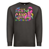 Smoke fight cancer in all colors Premium Sweatshirt - NancyCooperArtShop