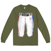 Army Green softball uniform short pant fa element Long Sleeve Tee - FaDigitalArtStudio