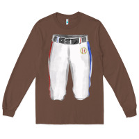 Chestnut softball uniform short pant fa element Long Sleeve Tee - FaDigitalArtStudio
