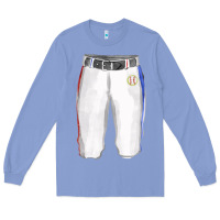Colony Blue softball uniform short pant fa element Long Sleeve Tee - FaDigitalArtStudio