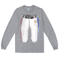 Heather Grey softball uniform short pant fa element Long Sleeve Tee - FaDigitalArtStudio