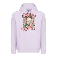 Lilac wild west Premium Hoodie - MaliasSmallBusiness