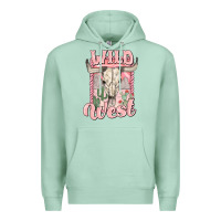 Seafoam wild west Premium Hoodie - MaliasSmallBusiness