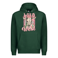 Sports Green wild west Premium Hoodie - MaliasSmallBusiness