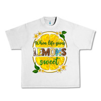 Lunar Rock when life gives lemons sweet Urban Heavy Tee - texasbilliewilder