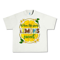 Pistachio when life gives lemons sweet Urban Heavy Tee - texasbilliewilder