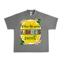 When Life Gives Lemons Sweet Urban Heavy Tee | Teevron