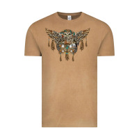 Vintage Camel native dream catcher with owl Vintage Tee - BarkalooDesign