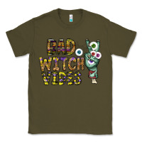 Army Green bad witch vibes Classic Tee - CowhideDigitalArt