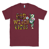 Burgundy bad witch vibes Classic Tee - CowhideDigitalArt