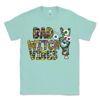 Seafoam bad witch vibes Classic Tee - CowhideDigitalArt